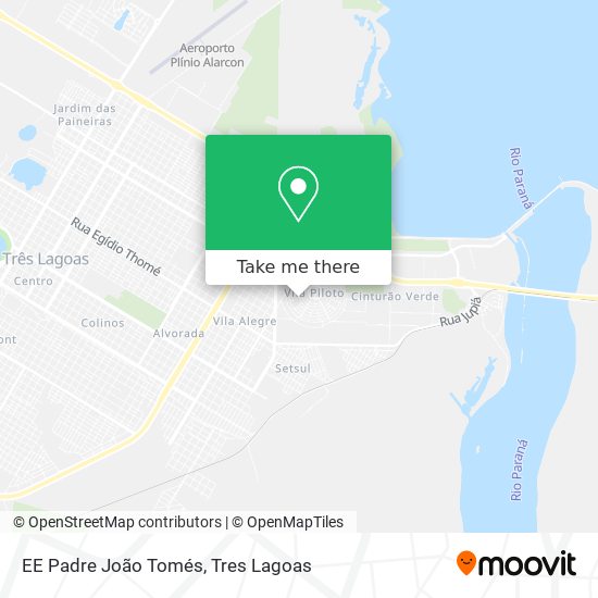 EE Padre João Tomés map