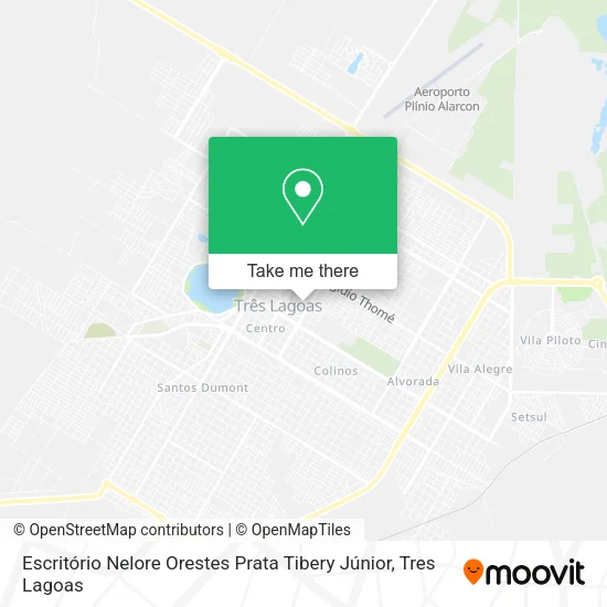 Escritório Nelore Orestes Prata Tibery Júnior map