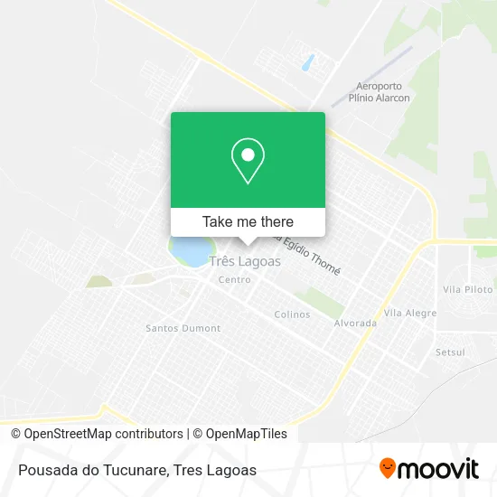 Pousada do Tucunare map