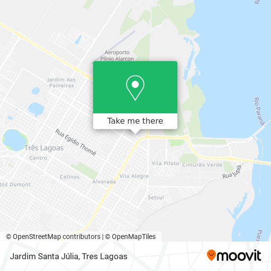 Jardim Santa Júlia map