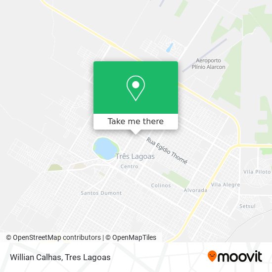 Willian Calhas map