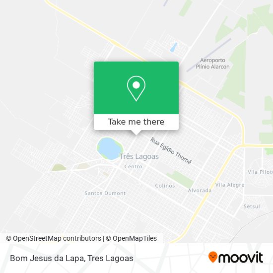 Bom Jesus da Lapa map