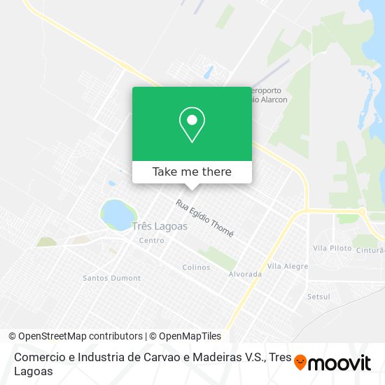 Mapa Comercio e Industria de Carvao e Madeiras V.S.