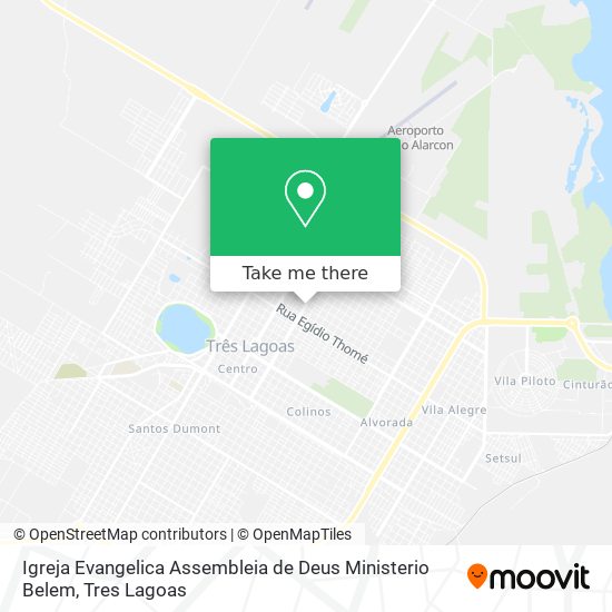 Igreja Evangelica Assembleia de Deus Ministerio Belem map