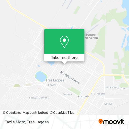 Taxi e Moto map