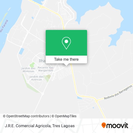 Mapa J.R.E. Comercial Agricola