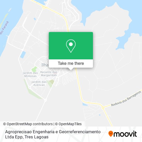 Agroprecisao Engenharia e Georreferenciamento Ltda Epp map