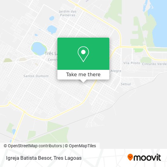 Igreja Batista Besor map