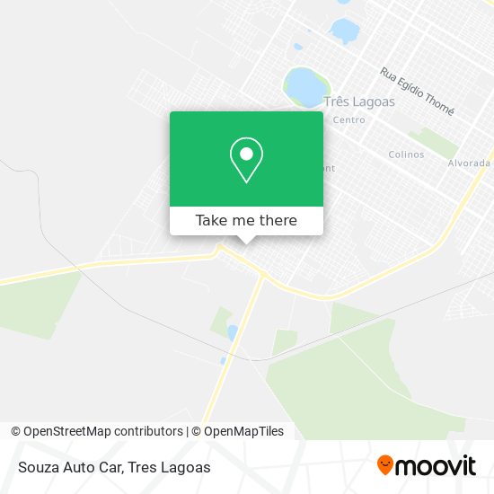 Souza Auto Car map