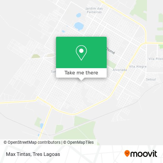 Max Tintas map