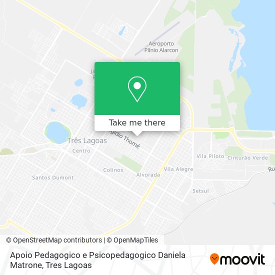 Apoio Pedagogico e Psicopedagogico Daniela Matrone map