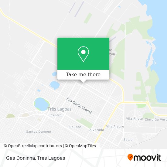 Mapa Gas Doninha