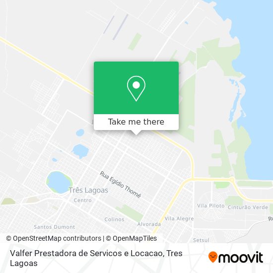 Valfer Prestadora de Servicos e Locacao map