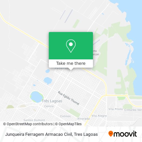 Mapa Junqueira Ferragem Armacao Civil