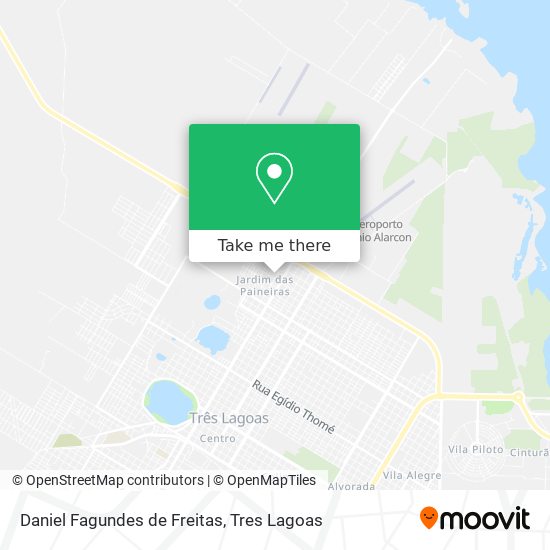 Mapa Daniel Fagundes de Freitas