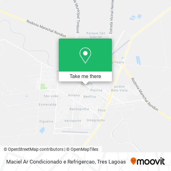 Mapa Maciel Ar Condicionado e Refrigercao