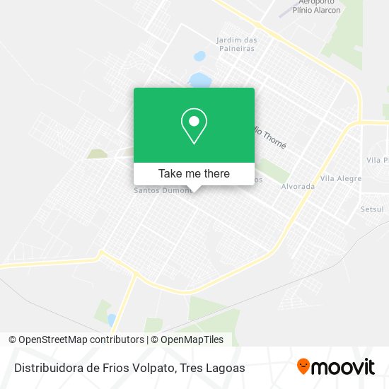 Distribuidora de Frios Volpato map