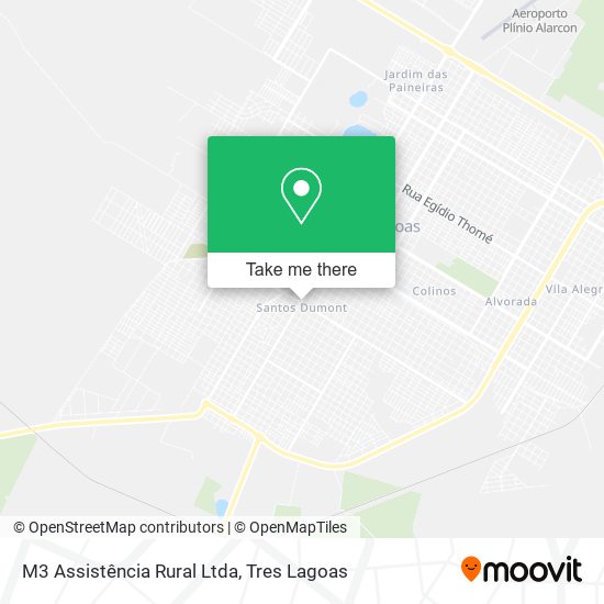 M3 Assistência Rural Ltda map