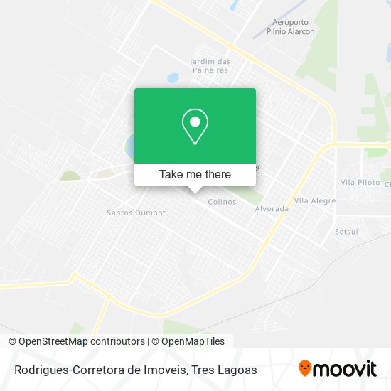 Rodrigues-Corretora de Imoveis map