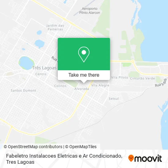 Fabeletro Instalacoes Eletricas e Ar Condicionado map