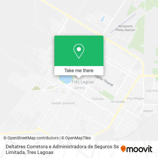 Deltatres Corretora e Administradora de Seguros Ss Limitada map