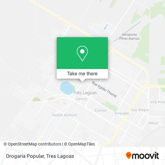 Mapa Drogaria Popular