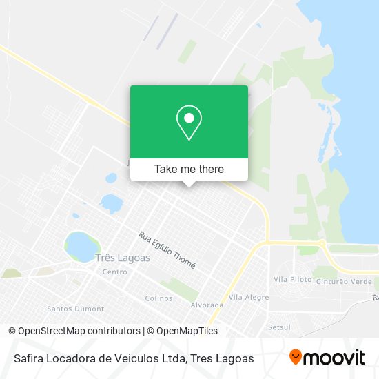 Safira Locadora de Veiculos Ltda map