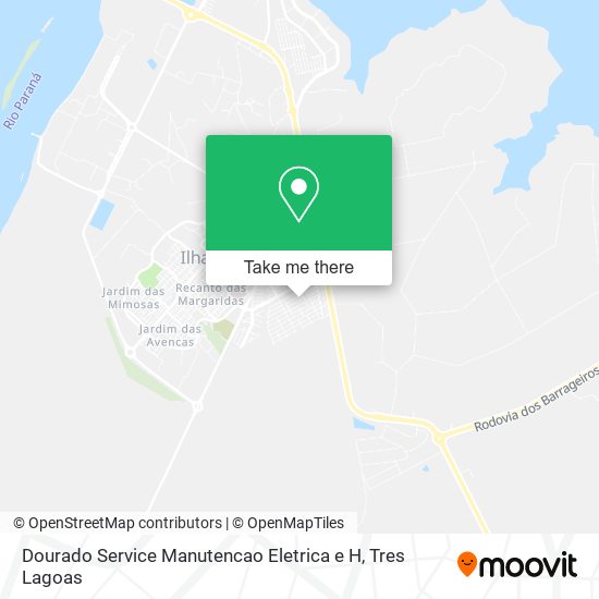Dourado Service Manutencao Eletrica e H map
