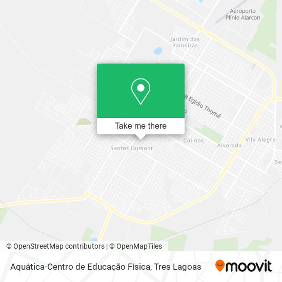 Aquática-Centro de Educação Física map