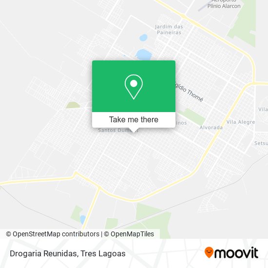 Mapa Drogaria Reunidas