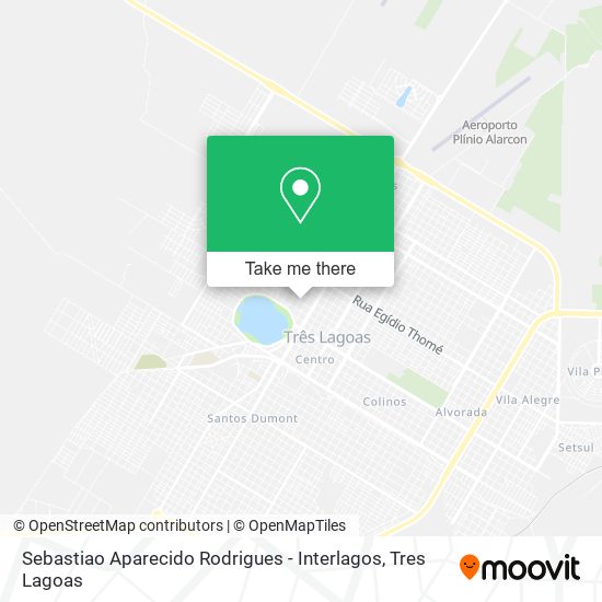 Sebastiao Aparecido Rodrigues - Interlagos map