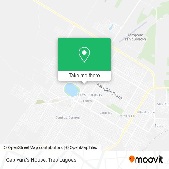 Capivara's House map