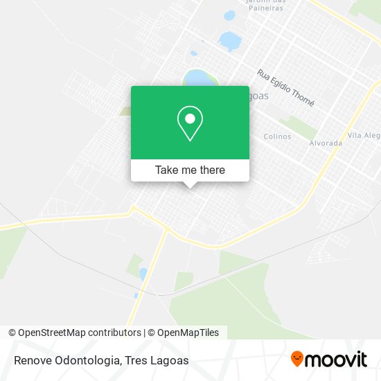 Renove Odontologia map