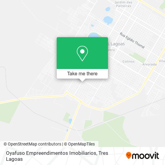 Oyafuso Empreendimentos Imobiliarios map