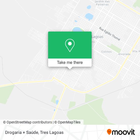 Drogaria + Saúde map