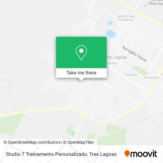 Studio 7 Treinamento Personalizado map