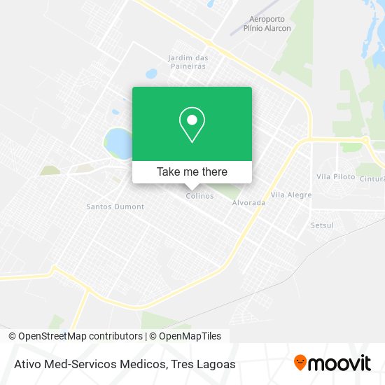 Ativo Med-Servicos Medicos map