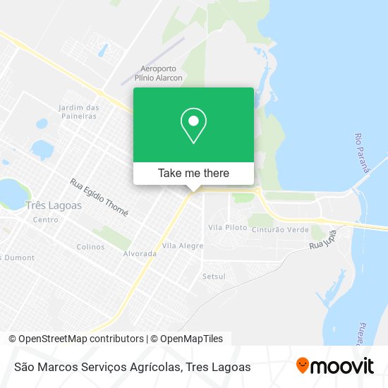 São Marcos Serviços Agrícolas map