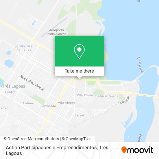 Mapa Action Participacoes e Empreendimentos