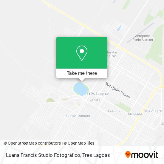 Luana Francis Studio Fotográfico map