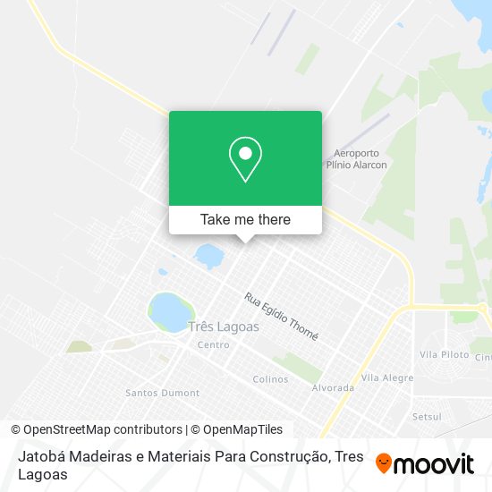 Jatobá Madeiras e Materiais Para Construção map
