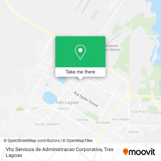 Mapa Vhz Servicos de Administracao Corporativa