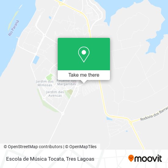 Escola de Música Tocata map