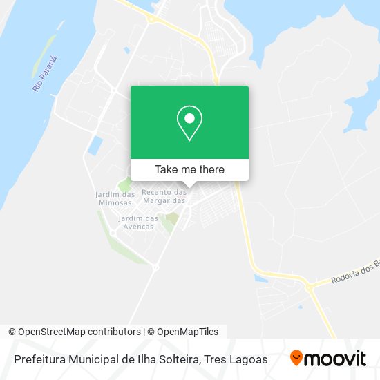 Prefeitura Municipal de Ilha Solteira map