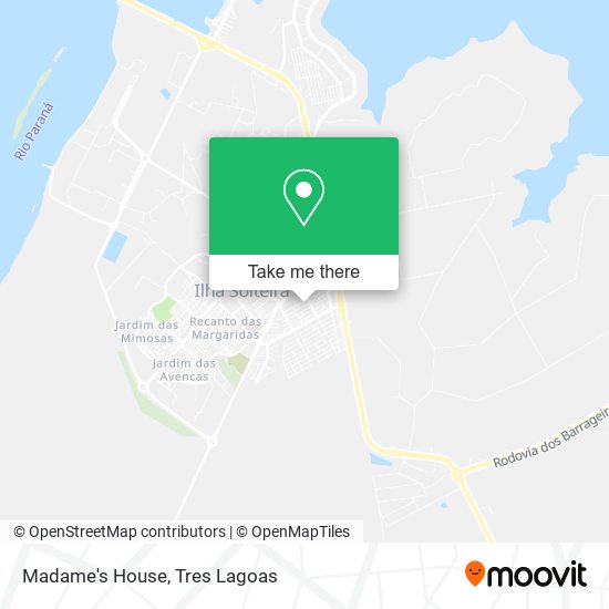 Madame's House map