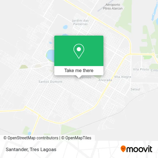Santander map