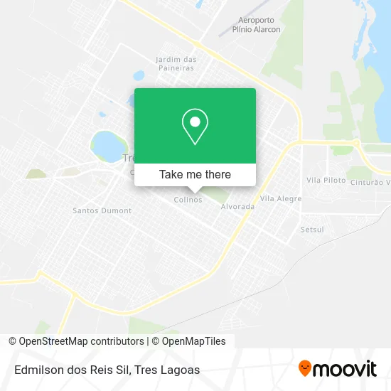 Edmilson dos Reis Sil map