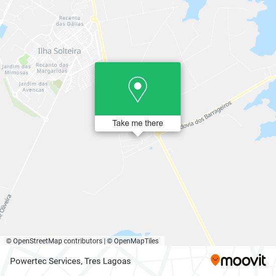 Powertec Services map