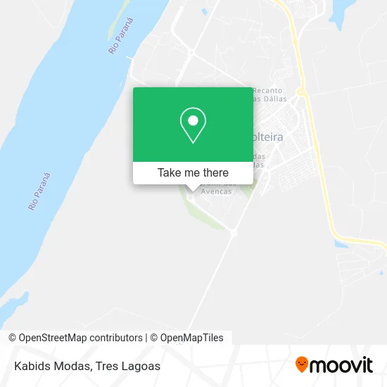 Kabids Modas map