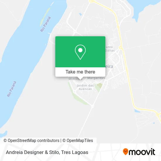 Andreia Designer & Stilo map